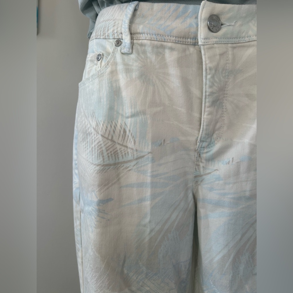 Chico’s tropical jeans